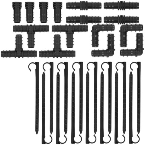 Wąż linia kroplująca do nawadniania podlewania roślin ZESTAW + szpilki 30 m Wąż linia kroplująca do nawadniania podlewania roślin ZESTAW + szpilki 30 m