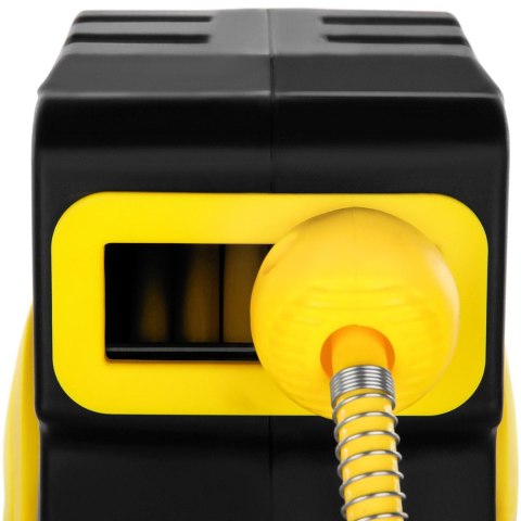 Wąż przewód pneumatyczny ciśnieniowy na zwijaku bębnie automatycznym 18 bar 15 m + 1.5 m Wąż przewód pneumatyczny ciśnieniowy na zwijaku bębnie automatycznym 18 bar 15 m + 1.5 m