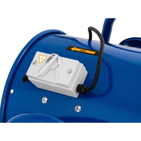 Wentylator dmuchawa przemysłowa osiowa do chłodzenia i cyrkulacji powietrza 1100 W śr. 400 mm Wentylator dmuchawa przemysłowa osiowa do chłodzenia i cyrkulacji powietrza 1100 W śr. 400 mm