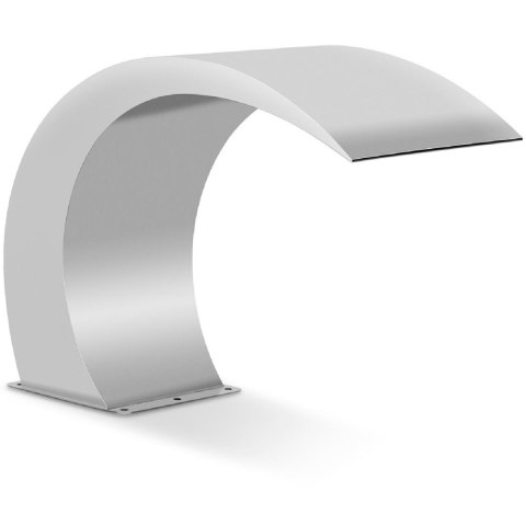 Wodospad kaskada ze stali nierdzewnej do ogrodu oczka wodnego łuk 30 cm Wodospad kaskada ze stali nierdzewnej do ogrodu oczka wodnego łuk 30 cm