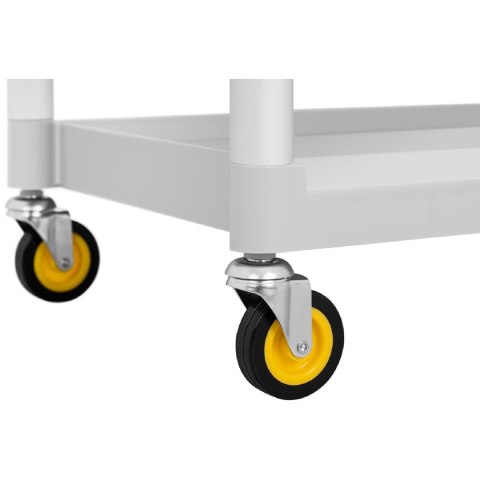Wózek serwisowy hotelowy do sprzątania 2 plastikowe pojemniki do 150 kg Wózek serwisowy hotelowy do sprzątania 2 plastikowe pojemniki do 150 kg