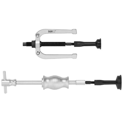 Zestaw do ściągania łożysk wewnętrznych bezwładnościowy dwuramienny 8-58 mm 16 elementów Zestaw do ściągania łożysk wewnętrznych bezwładnościowy dwuramienny 8-58 mm 16 elementów