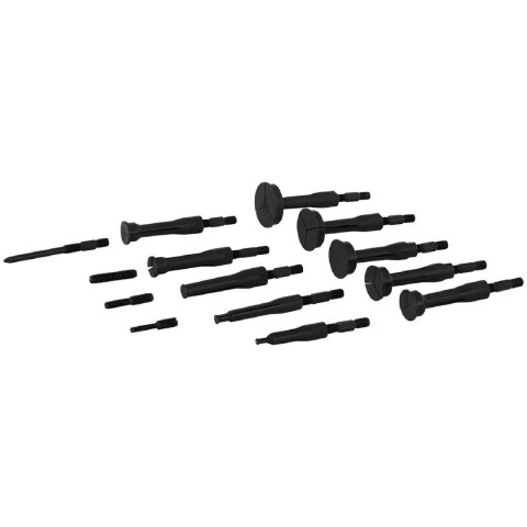 Zestaw do ściągania łożysk wewnętrznych bezwładnościowy dwuramienny 8-58 mm 16 elementów Zestaw do ściągania łożysk wewnętrznych bezwładnościowy dwuramienny 8-58 mm 16 elementów