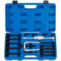 Zestaw do ściągania łożysk wewnętrznych bezwładnościowy dwuramienny 8-58 mm 16 elementów Zestaw do ściągania łożysk wewnętrznych bezwładnościowy dwuramienny 8-58 mm 16 elementów