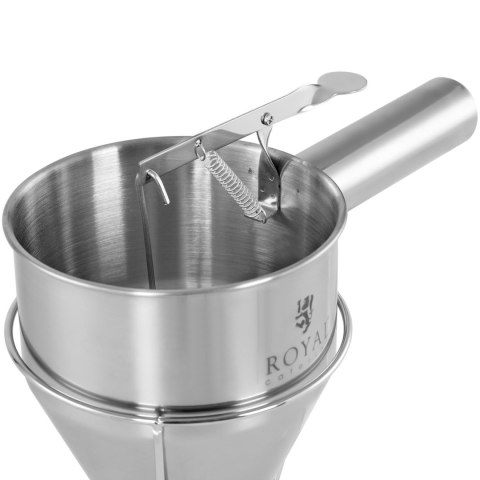 Dozownik pistolet do sosów kremów ze stali nierdzewnej dysza śr. 8 mm 1.2 l Dozownik pistolet do sosów kremów ze stali nierdzewnej dysza śr. 8 mm 1.2 l