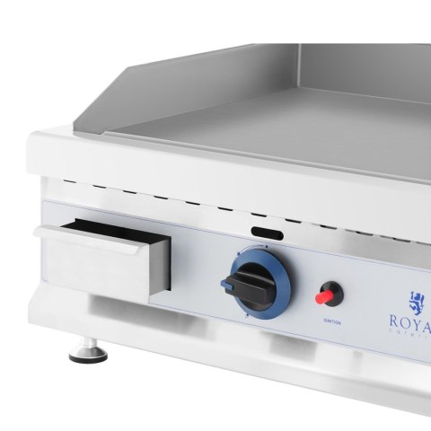 Grill gazowy podwójny gładki nastawny nierdzewny na gaz ziemny 2x 3.1 kW 0.02 bar 74.5 x 40 cm Grill gazowy podwójny gładki nastawny nierdzewny na gaz ziemny 2x 3.1 kW 0.02 bar 74.5 x 40 cm