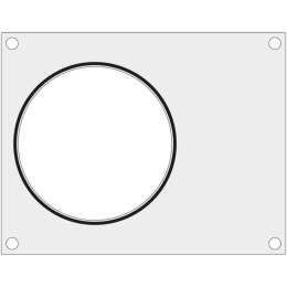 Matryca forma do zgrzewarki Hendi na pojemnik na zupę śr. 165 mm - Hendi 805619