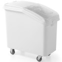 Pojemnik wózek gastronomiczny na produkty sypkie cukier kasze ryż na kółkach 81 l - Hendi 877913 Pojemnik wózek gastronomiczny na produkty sypkie cukier kasze ryż na kółkach 81 l - Hendi 877913