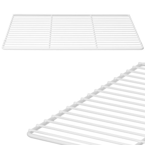 Półka ruszt do szaf chłodniczych mroźniczych GN 2/1 stalowa biała - Hendi 801888 Półka ruszt do szaf chłodniczych mroźniczych GN 2/1 stalowa biała - Hendi 801888