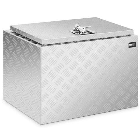 Skrzynka narzędziowa warsztatowa aluminiowa z pokrywą 120 l Skrzynka narzędziowa warsztatowa aluminiowa z pokrywą 120 l