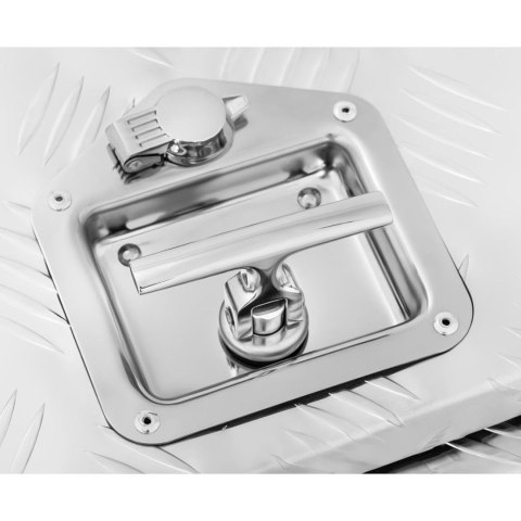 Skrzynka narzędziowa warsztatowa aluminiowa z pokrywą 120 l Skrzynka narzędziowa warsztatowa aluminiowa z pokrywą 120 l