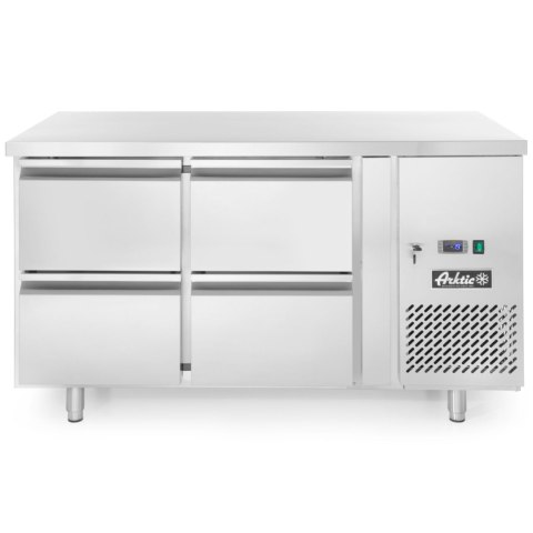 Stół chłodniczy z 4 szufladami i agregatem bocznym nierdzewny Profi Line 280 l - Hendi 233764 Stół chłodniczy z 4 szufladami i agregatem bocznym nierdzewny Profi Line 280 l - Hendi 233764