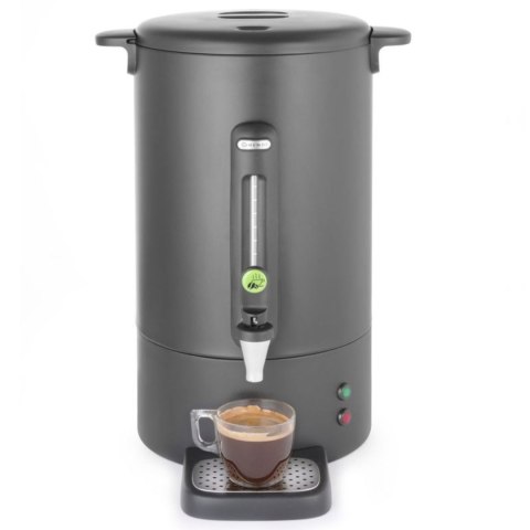 Zaparzacz perkolator do kawy z niekapiącym kranikiem czarny Concept Line 13 l - Hendi 211489 Zaparzacz perkolator do kawy z niekapiącym kranikiem czarny Concept Line 13 l - Hendi 211489