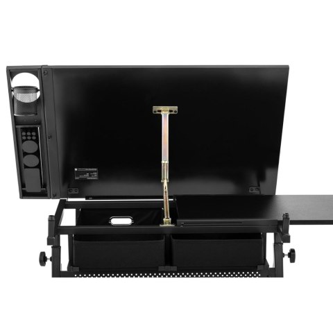 Biurko stół kreślarski z szufladami i taboretem do rysowania szkicowania 115x60 cm Biurko stół kreślarski z szufladami i taboretem do rysowania szkicowania 115x60 cm