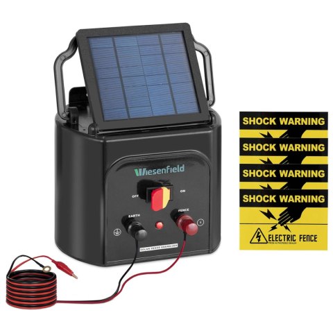 Elektryzator pastuch solarny do ogrodzeń elektrycznych do 15 km 0.8 J Elektryzator pastuch solarny do ogrodzeń elektrycznych do 15 km 0.8 J