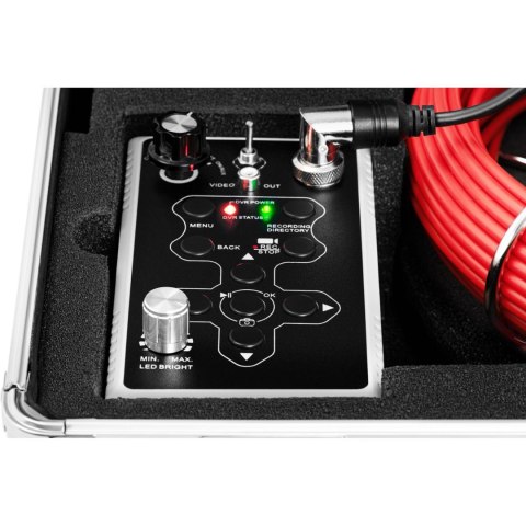 Endoskop kamera diagnostyczna inspekcyjna w walizce 12 LED TFT 7 '' SD 30 m Endoskop kamera diagnostyczna inspekcyjna w walizce 12 LED TFT 7 '' SD 30 m