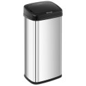 Kosz na śmieci automatyczny bezdotykowy prostokątny z czujnikiem ruchu 30 cm 40 l Kosz na śmieci automatyczny bezdotykowy prostokątny z czujnikiem ruchu 30 cm 40 l