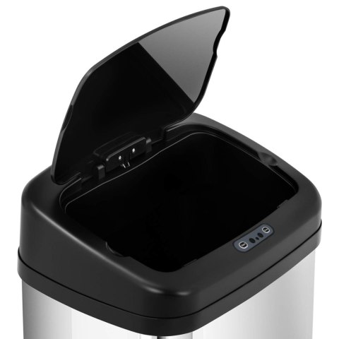 Kosz na śmieci automatyczny bezdotykowy prostokątny z czujnikiem ruchu 30 cm 40 l Kosz na śmieci automatyczny bezdotykowy prostokątny z czujnikiem ruchu 30 cm 40 l