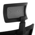 Krzesło fotel biurowy siatkowy ergonomiczny z podparciem lędźwi i zagłówkiem maks. 150 kg Krzesło fotel biurowy siatkowy ergonomiczny z podparciem lędźwi i zagłówkiem maks. 150 kg