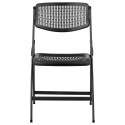 Krzesło składane cateringowe ażurowe do restauracji biura maks. 150 kg 5 szt. Krzesło składane cateringowe ażurowe do restauracji biura maks. 150 kg 5 szt.