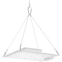 Lampa do uprawy wzrostu roślin pełne spektrum 30 x 24 cm 234 LED 110 W srebrna Lampa do uprawy wzrostu roślin pełne spektrum 30 x 24 cm 234 LED 110 W srebrna