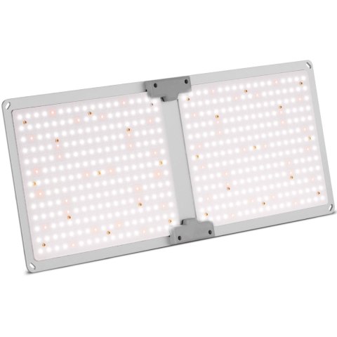 Lampa do uprawy wzrostu roślin pełne spektrum 60 x 24 cm 468 LED 220 W srebrna Lampa do uprawy wzrostu roślin pełne spektrum 60 x 24 cm 468 LED 220 W srebrna