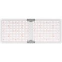Lampa do uprawy wzrostu roślin pełne spektrum 60 x 24 cm 468 LED 220 W srebrna Lampa do uprawy wzrostu roślin pełne spektrum 60 x 24 cm 468 LED 220 W srebrna