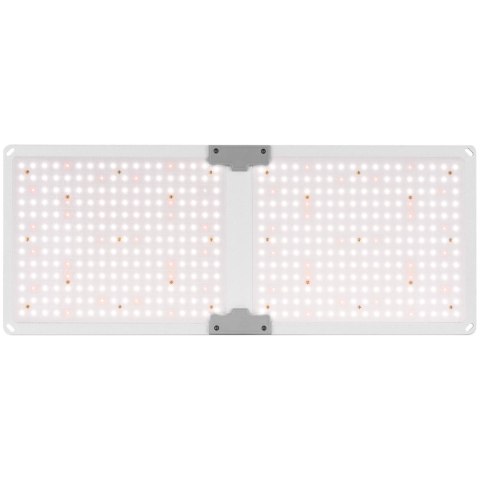 Lampa do uprawy wzrostu roślin pełne spektrum 60 x 24 cm 468 LED 220 W srebrna Lampa do uprawy wzrostu roślin pełne spektrum 60 x 24 cm 468 LED 220 W srebrna