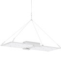Lampa do uprawy wzrostu roślin pełne spektrum 60 x 24 cm 468 LED 220 W srebrna Lampa do uprawy wzrostu roślin pełne spektrum 60 x 24 cm 468 LED 220 W srebrna
