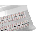 Lampa do wzrostu uprawy roślin pełne spektrum 25 x 17 cm 136 LED 100 W srebrna Lampa do wzrostu uprawy roślin pełne spektrum 25 x 17 cm 136 LED 100 W srebrna