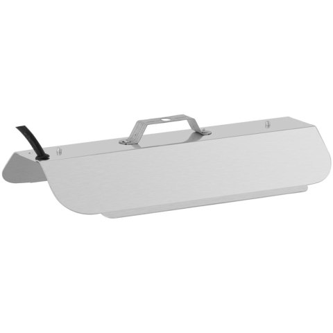 Lampa do wzrostu uprawy roślin pełne spektrum 25 x 17 cm 136 LED 100 W srebrna Lampa do wzrostu uprawy roślin pełne spektrum 25 x 17 cm 136 LED 100 W srebrna