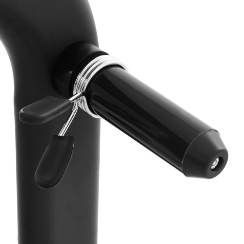 Ławka ławeczka treningowa skośna pod sztangę do wyciskania głową w dół czarno-żółta Ławka ławeczka treningowa skośna pod sztangę do wyciskania głową w dół czarno-żółta