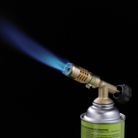 Palnik gazowy na kartusze PB z zaworem 7/16'' WORKER 1,8kW Palnik gazowy na kartusze PB z zaworem 7/16'' WORKER 1,8kW