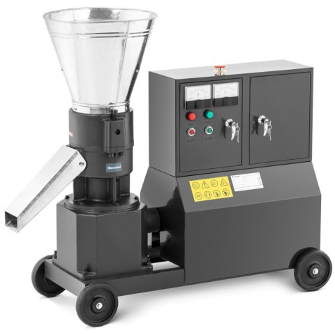 Peleciarka granulator maszyna do pelletu trocin paszy mobilna 7.5 kW 400 V 300 kg/h śr. 200 mm Peleciarka granulator maszyna do pelletu trocin paszy mobilna 7.5 kW 400 V 300 kg/h śr. 200 mm