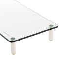 Podstawka półka pod monitor ekran 13-32'' szklana maks. 20 kg 100x26x8.3 cm Podstawka półka pod monitor ekran 13-32'' szklana maks. 20 kg 100x26x8.3 cm