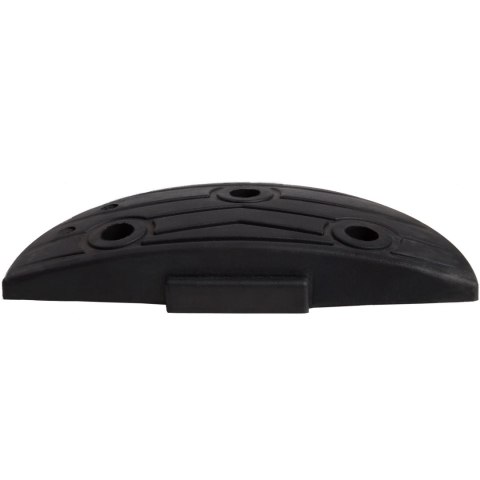 Próg podrzutowy zwalniający gumowy skrajny szer. 180x395x60mm Próg podrzutowy zwalniający gumowy skrajny szer. 180x395x60mm