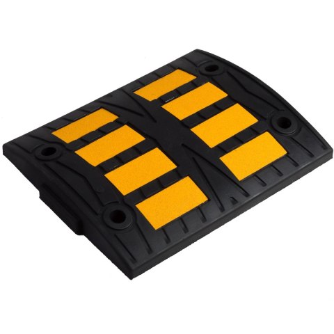 Próg podrzutowy zwalniający gumowy środkowy szer. 480x395x60mm Próg podrzutowy zwalniający gumowy środkowy szer. 480x395x60mm