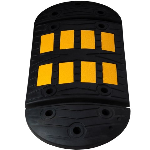 Próg podrzutowy zwalniający gumowy środkowy szer. 480x395x60mm Próg podrzutowy zwalniający gumowy środkowy szer. 480x395x60mm