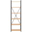 Regał na książki dekoracje loftowy industrialny maks. 150 kg 6 PÓŁEK Regał na książki dekoracje loftowy industrialny maks. 150 kg 6 PÓŁEK