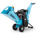 Rozdrabniacz niszczarka rębak do gałęzi krzewów spalinowy mobilny śr. 8 cm 7 KM Rozdrabniacz niszczarka rębak do gałęzi krzewów spalinowy mobilny śr. 8 cm 7 KM