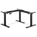 Stelaż rama biurka narożnego z elektryczną regulacją wysokości 69-118 cm KĄT PROSTY Stelaż rama biurka narożnego z elektryczną regulacją wysokości 69-118 cm KĄT PROSTY