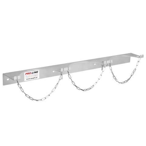 Uchwyt ścienny na 3 butle gazowe maks. śr. butli 250 mm PRO-LINE Uchwyt ścienny na 3 butle gazowe maks. śr. butli 250 mm PRO-LINE