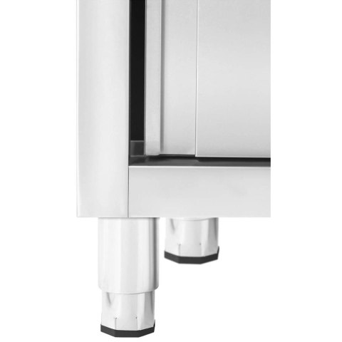 Zlew basen gastronomiczny jednokomorowy z szafką z drzwiami przesuwnymi 160 x 60 x 94.5 cm Zlew basen gastronomiczny jednokomorowy z szafką z drzwiami przesuwnymi 160 x 60 x 94.5 cm