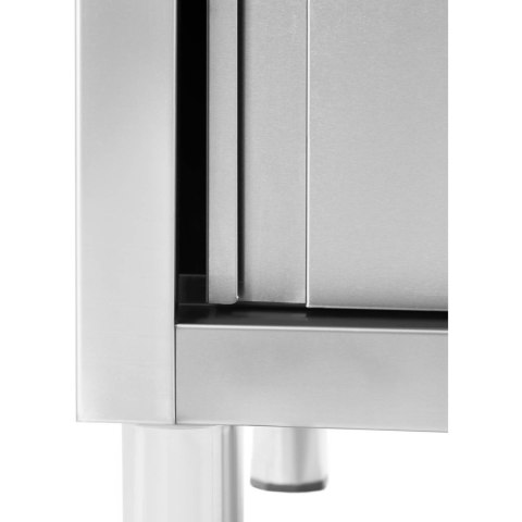 Zlew basen gastronomiczny jednokomorowy z szafką z drzwiami przesuwnymi prawy 120 x 60 x 95 cm Zlew basen gastronomiczny jednokomorowy z szafką z drzwiami przesuwnymi prawy 120 x 60 x 95 cm