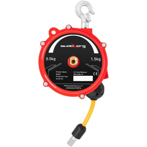 Balanser linkowy odciążnik z wężem pneumatycznym 0,5 - 1,5 kg 1,3 m Balanser linkowy odciążnik z wężem pneumatycznym 0,5 - 1,5 kg 1,3 m