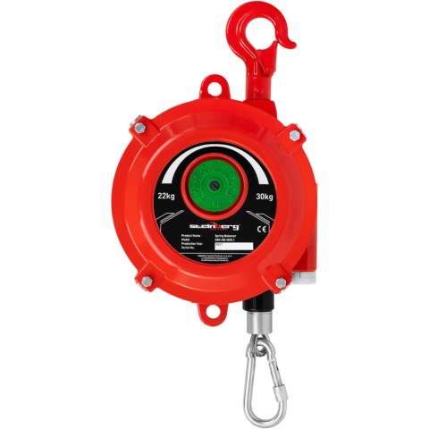 Balanser linkowy sprężynowy odciążnik do narzędzi 22 - 30 kg 1,5 m Balanser linkowy sprężynowy odciążnik do narzędzi 22 - 30 kg 1,5 m