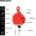 Balanser linkowy sprężynowy odciążnik do narzędzi 22 - 30 kg 1,5 m Balanser linkowy sprężynowy odciążnik do narzędzi 22 - 30 kg 1,5 m