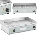 Grill elektryczny płyta grillowa ryflowana podwójna 400 x 730 mm 2 x 2000 W Grill elektryczny płyta grillowa ryflowana podwójna 400 x 730 mm 2 x 2000 W