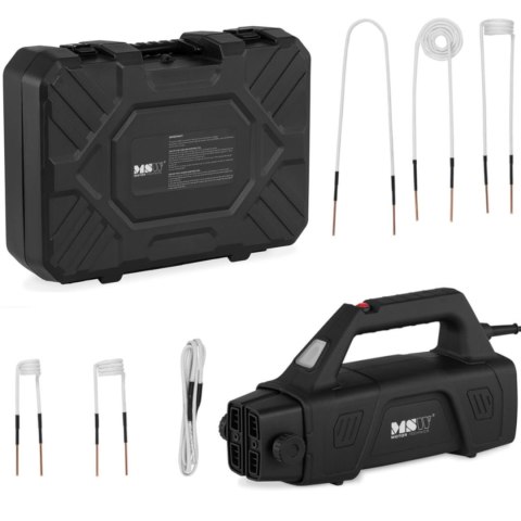 Grzałka nagrzewnica indukcyjna podgrzewacz do śrub 1500 W + 6 cewek Grzałka nagrzewnica indukcyjna podgrzewacz do śrub 1500 W + 6 cewek