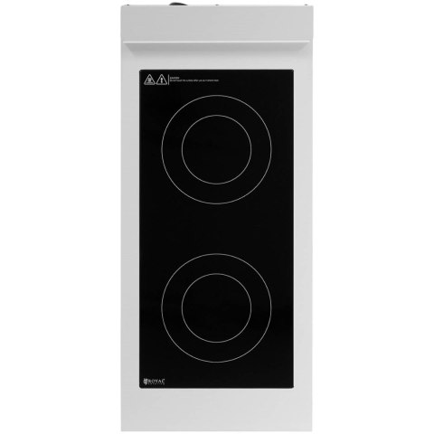 Kuchnia indukcyjna 2 palnikowa wolnostojąca na otwartej podstawie 400 V 8500 W Kuchnia indukcyjna 2 palnikowa wolnostojąca na otwartej podstawie 400 V 8500 W